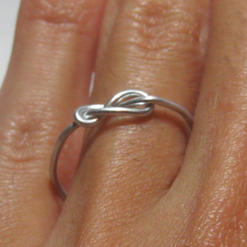 Silver Infinity Ring